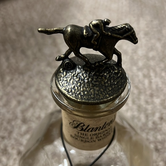 Empty Blantons  bourbon bottle - Picture 3 of 7